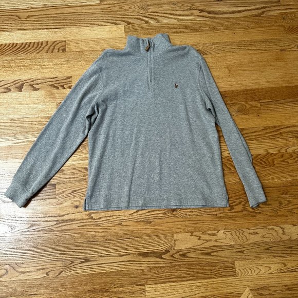 Estate-Rib Quarter-Zip Pullover - Picture 4 of 4